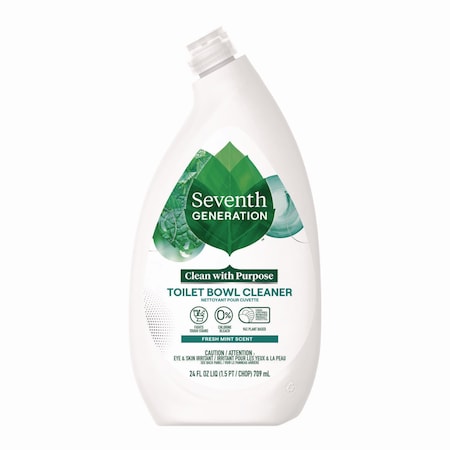 Seventh Generation Toilet Bowl Cleaner, Fresh Mint Scent, 24 oz Bottle 10732913451668